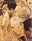 Norman Rockwell Freedom to Worship painting